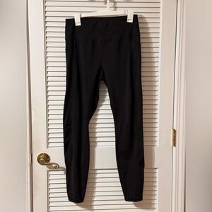 Avia Women's Black 2 Pocket Drawstring Leggings